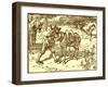 Don Quixote of the Mancha by Walter Crane-Walter Crane-Framed Giclee Print