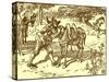 Don Quixote of the Mancha by Walter Crane-Walter Crane-Stretched Canvas