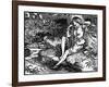 Don Quixote of the Mancha by Walter Crane-Walter Crane-Framed Giclee Print