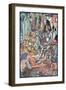 Don Quixote of the Mancha by Walter Crane-Walter Crane-Framed Giclee Print