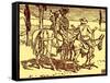 Don Quixote of the Mancha by Walter Crane-Walter Crane-Framed Stretched Canvas