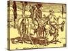 Don Quixote of the Mancha by Walter Crane-Walter Crane-Stretched Canvas