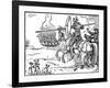 Don Quixote of the Mancha by Walter Crane-Walter Crane-Framed Giclee Print