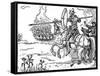 Don Quixote of the Mancha by Walter Crane-Walter Crane-Framed Stretched Canvas