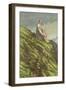 Don Quixote on the Sierra Morena Doing Penance-Sir John Gilbert-Framed Giclee Print