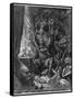 Don Quixote Relives His Past Glories-Gustave Dor?-Framed Stretched Canvas