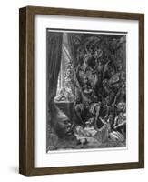 Don Quixote Relives His Past Glories-Gustave Dor?-Framed Photographic Print