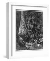 Don Quixote Relives His Past Glories-Gustave Dor?-Framed Photographic Print