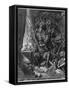 Don Quixote Relives His Past Glories-Gustave Dor?-Framed Stretched Canvas