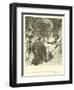 Don Quixote's Adventure in the Cave of Montesinos-Sir John Gilbert-Framed Giclee Print