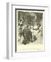 Don Quixote's Adventure in the Cave of Montesinos-Sir John Gilbert-Framed Giclee Print