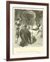 Don Quixote's Adventure in the Cave of Montesinos-Sir John Gilbert-Framed Giclee Print