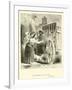 Don Quixote's Arrival Home-Sir John Gilbert-Framed Giclee Print