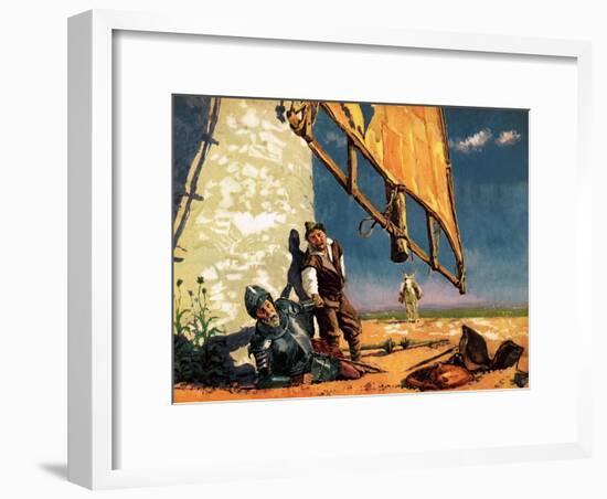 Don Quixote's Crazy World-Neville Dear-Framed Giclee Print