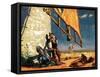 Don Quixote's Crazy World-Neville Dear-Framed Stretched Canvas