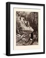 Don Quixote's Madness-Gustave Dore-Framed Giclee Print