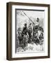 Don Quixote, Sancho and the Princess Dorotea, from Don Quixote by Miguel De Cervantes-Gustave Doré-Framed Giclee Print