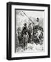 Don Quixote, Sancho and the Princess Dorotea, from Don Quixote by Miguel De Cervantes-Gustave Doré-Framed Giclee Print