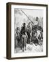 Don Quixote, Sancho and the Princess Dorotea, from Don Quixote by Miguel De Cervantes-Gustave Doré-Framed Giclee Print