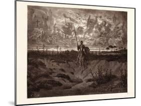 Don Quixote Setting Out on His Adventures-Gustave Dore-Mounted Giclee Print