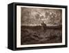 Don Quixote Setting Out on His Adventures-Gustave Dore-Framed Stretched Canvas