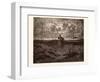 Don Quixote Setting Out on His Adventures-Gustave Dore-Framed Giclee Print