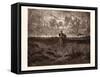 Don Quixote Setting Out on His Adventures-Gustave Dore-Framed Stretched Canvas