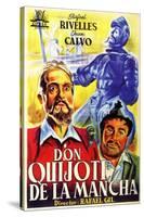 Don Quixote, Spanish Movie Poster, 1934-null-Stretched Canvas