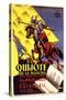 Don Quixote, Spanish Movie Poster, 1934-null-Stretched Canvas