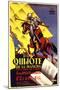 Don Quixote, Spanish Movie Poster, 1934-null-Mounted Art Print