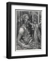 Don Quixote the Knight Enchanted-Gustave Dor?-Framed Art Print