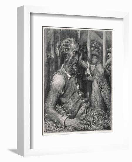 Don Quixote the Knight Enchanted-Gustave Dor?-Framed Art Print
