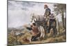 Don Quixote the Return of Don Quixote and Sancho Panza-Sir John Gilbert-Mounted Art Print