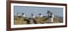 Don Quixote Windmill Panorama, Consuegra, Castile-La Mancha, Spain, Europe-Charles Bowman-Framed Photographic Print