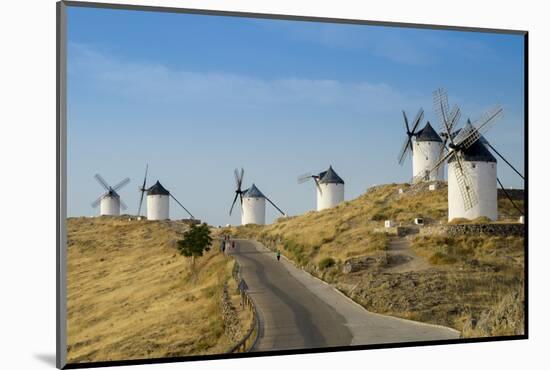 Don Quixote Windmills, Consuegra, Castile-La Mancha, Spain, Europe-Charles Bowman-Mounted Photographic Print