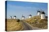 Don Quixote Windmills, Consuegra, Castile-La Mancha, Spain, Europe-Charles Bowman-Stretched Canvas