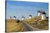 Don Quixote Windmills, Consuegra, Castile-La Mancha, Spain, Europe-Charles Bowman-Stretched Canvas