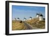 Don Quixote Windmills, Consuegra, Castile-La Mancha, Spain, Europe-Charles Bowman-Framed Photographic Print