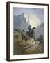 Don Quixote with Sancho Panza-Stefano Bianchetti-Framed Premium Giclee Print