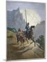 Don Quixote with Sancho Panza-Stefano Bianchetti-Mounted Premium Giclee Print
