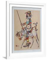 Don Quixote-Jovan Obican-Framed Collectable Print