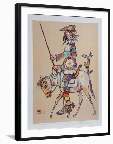 Don Quixote-Jovan Obican-Framed Collectable Print