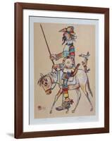 Don Quixote-Jovan Obican-Framed Collectable Print