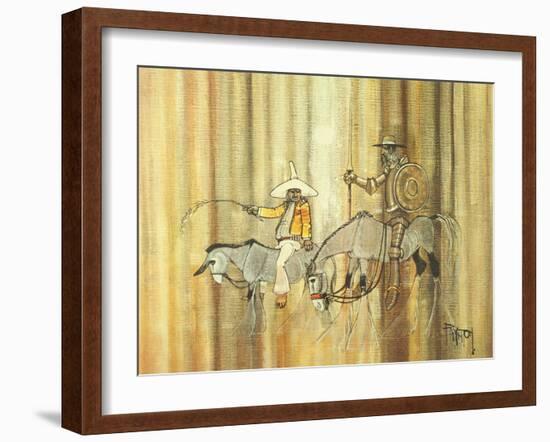 Don Quixote-Colin Paynton-Framed Giclee Print