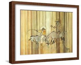 Don Quixote-Colin Paynton-Framed Giclee Print