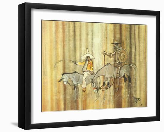 Don Quixote-Colin Paynton-Framed Giclee Print