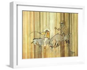 Don Quixote-Colin Paynton-Framed Giclee Print