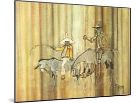 Don Quixote-Colin Paynton-Mounted Giclee Print