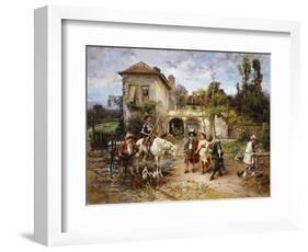 Don Quixote-Cesare-Auguste Detti-Framed Giclee Print