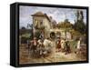 Don Quixote-Cesare-Auguste Detti-Framed Stretched Canvas